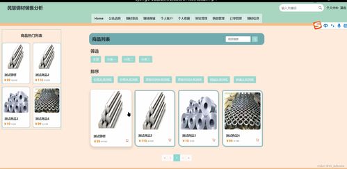 基于Django的疫情困擾下民慧鋼材銷售分析及紓困策略系統設計與實現